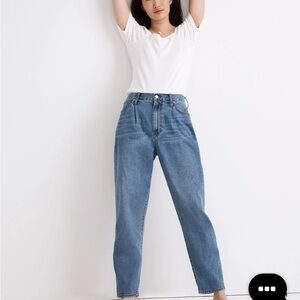 Madewell Baggy Tapered Jeans